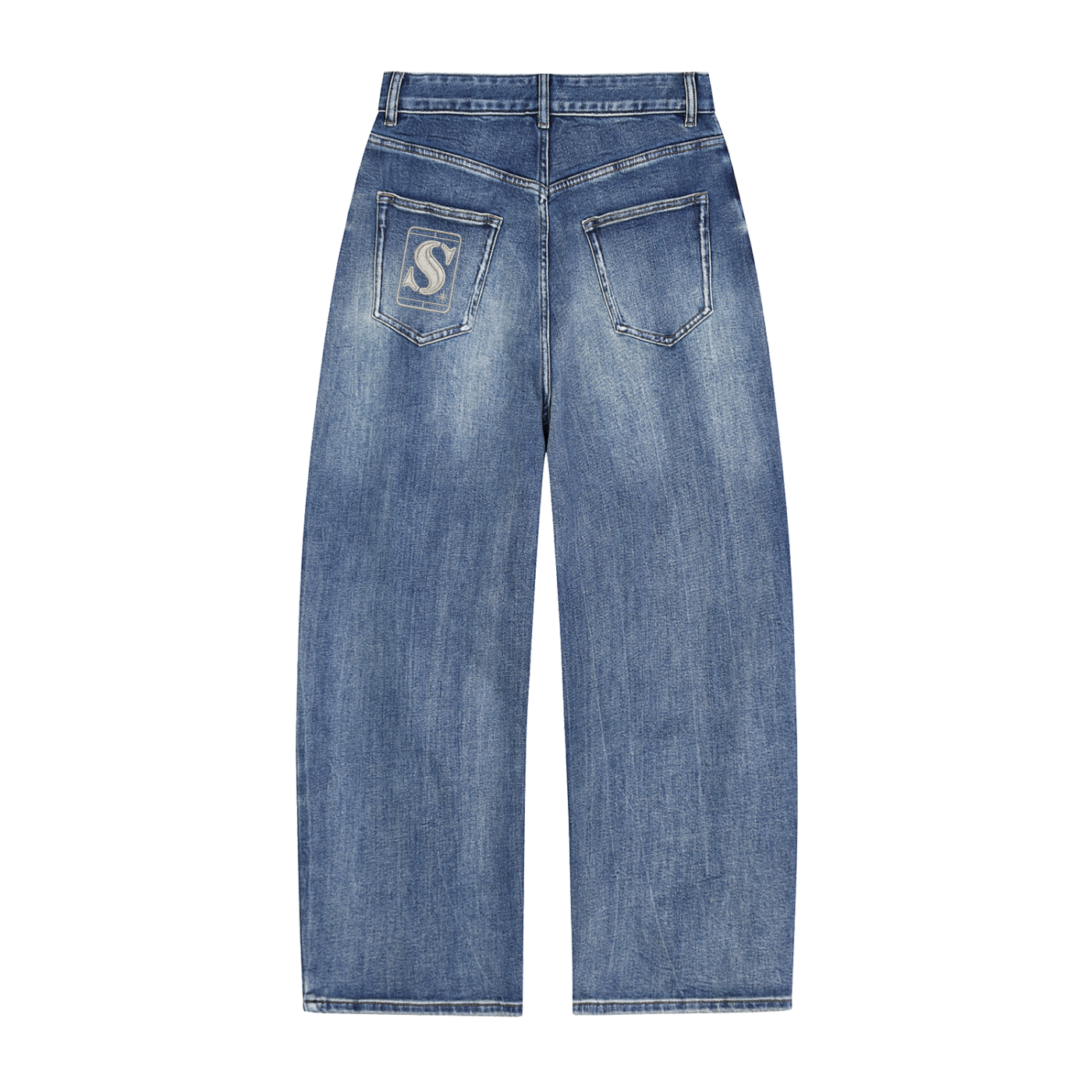 FAUX WINDOW JEANS