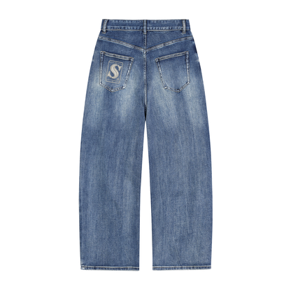 FAUX WINDOW JEANS